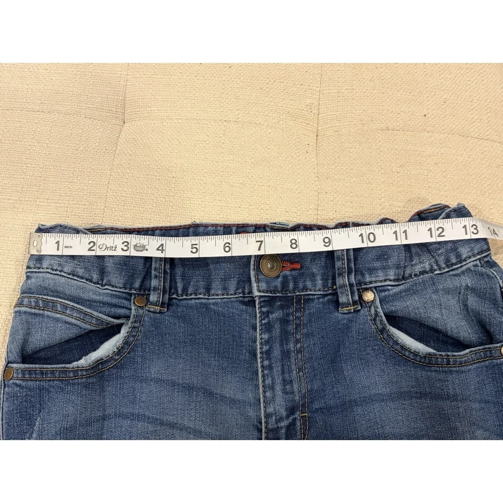 Tommy Hilfiger Blue Straight Leg Adjustable Waist Jeans Utlra Rebel Boys Size 14
